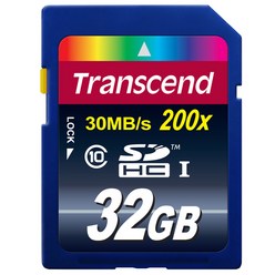 트랜센드 SDHC CLASS10 32GB 메모리카드