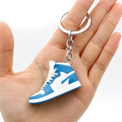 농구공키링 패션 3D 농구 신발 키 체인 재미있는 운동화 열쇠 고리 남자 손가락 스케이트 보드 미니 모델 자동차 펜던트, 한개옵션1, [04] 4