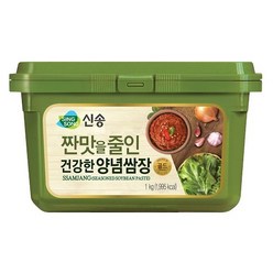 신송식품 짠맛을줄인 건강한 양념쌈장, 1kg, 1개