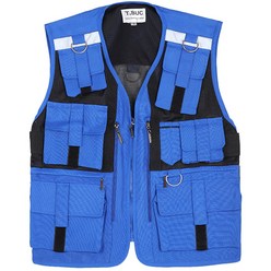 노블진 남성 배달대행조끼 배달용조끼 특수 라이더 퀵 안전, 블루(112), 1개
