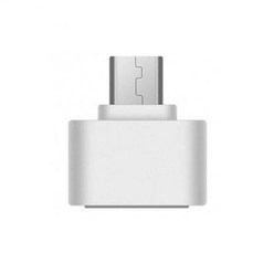 Type-C/Micro-B 남성 USB-A 여성 OTG 어댑터 U 디스크 USB C USB A 안드로이드 스마트 폰용 충전 변환기, [01] Type-C, 흰색 마이크로 USB