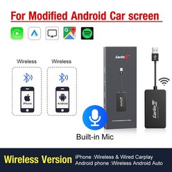 카링킷프로2 카링킷4.0 2023 CarlinKit 무선 및 유선 안드로이드 자동차 애플 카플레이 USB 미러링크 수정된 아이폰, 2.Carlinkit Official - CCPA wi