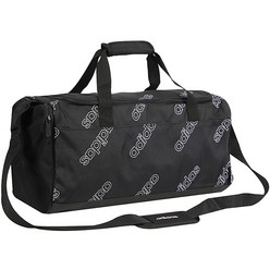 아디다스 S LINEAR DUFFLE BAG, Black