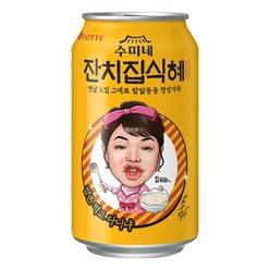 롯데칠성음료 잔치집식혜, 340ml, 1개