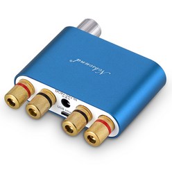Nobsound NS-10G TPA3116 블루투스 5.0 미니 앰프 스테레오 HiFi 홈 오디오 파워 앰프 오디오 수신기 USB DAC, 블루