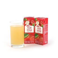 [공식판매처] 자연드림 사과한모금 190ml 24입, 24개