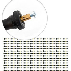 TPMS구찌 100개 타이어 공기압 밸브 센서 연결용 카킹즈, (01)ㄱ자 100개