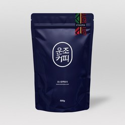 운조커피 에티오피아 예가체프 게이샤 [500g], 500g, 1개, 커피메이커