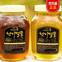 농가살리기 햇꿀 소백산 아카시아 잡화 꿀 2.4kg, 아카시아 사양 꿀 2.4kg, 1개