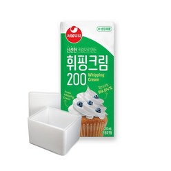 서울우유 휘핑크림 200ml 1개