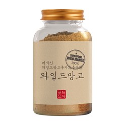 헬스앤푸드 100% 미국산 와일드망고 씨앗 분말 가루 150g, 1개