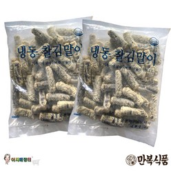 속이 꽉찬 만복식품 매콤야채 김말이 업소용 김말이튀김2kg 대용량, 2kg, 2개