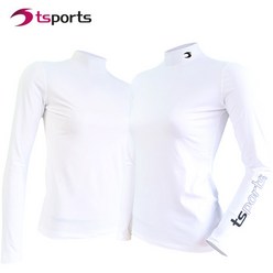 여성 골프웨어 골프 기모 티셔츠 기능성 겨울 보온 폴라티 이너웨어 언더레이어 이너티 하프넥