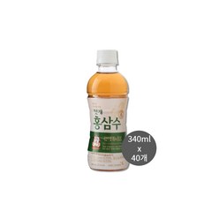 정관장 헛개홍삼수 340ml 40펫 / 헛개&홍삼음료, 40개