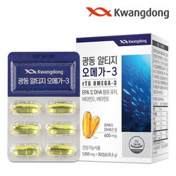 광동생활건강 광동알티지오메가3 1박스 1개월 눈건조개선, 상세 설명 참조, 단일옵션, 30개