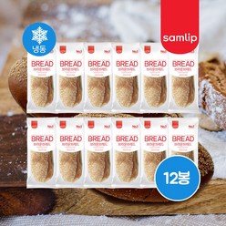 spc삼립식품 브라운브레드 60gx12봉 식전빵 냉동생지 홈카페빵, 12봉