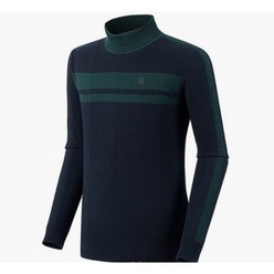 엘르골프신구로 심플한 컬러배색 세련된 느낌을주는 스웨터 6G73502