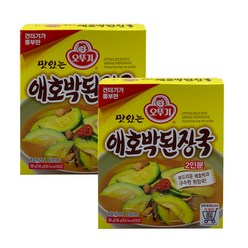 오뚜기 맛있는 애호박된장국 (18g*2입) 2개, 18g