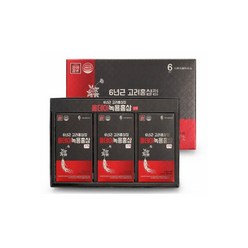 한국삼 6년근 고려홍삼정 올데이 녹용 홍삼스틱 30포 / 홍삼 선물세트, 300g, 1개