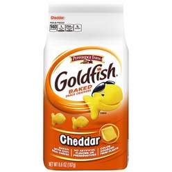 Goldfish 골드피쉬 금붕어 과자 체다 치즈 크래커 187g 6봉지, 6개