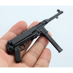 모델건 프라모델 전투기 카빈 건 1:6 스케일 MP40 기관단총 세계 대전 플라스틱 조립 된 총기 퍼즐 모델 12, 02 MP40