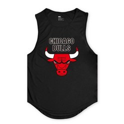 스트릿볼 마이클조던 BULLS 농구나시 시카고불스 남자 속건 통기성 NBA 팀 조끼