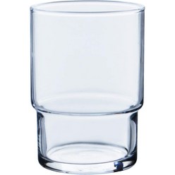 도요사사키 데일리 스텍컵 카페물컵 (세로라인 오블리크라인 클리어라인 2sizes), 오블리크라인 S, 1개