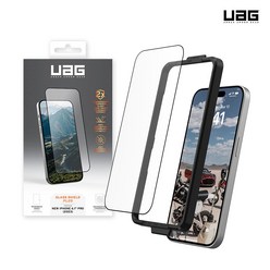 UAG 아이폰15 프로 강화유리 플러스, 1개