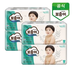 보솜이 리얼코튼 오가니크 팬티 남아용, 특대형(XL), 120매