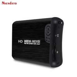 휴비나인 HD고화질미디어변환기 USB 30 25 quotSATA 풀 HD 1080P 하드 디스크 미디어 플레이어 HDD SD MKV H264 RMVB WMV HDMI 호환 멀티미디, EU Plug, EU Plug