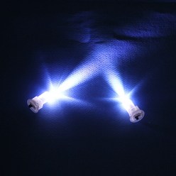 [아이디몬] LED 미니 등 램프 전구 할로윈 파티 무드등 반짝이 깜빡이 발광칩 만들기 재료 발광칩, B컬러혼합/4색(변환점등)