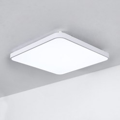 LED 나노 스퀘어 방등 60W 삼성칩 플리커프리 사각 안방등 홈 천장조명, 화이트 60W