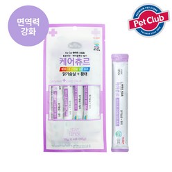 데이스포 For Cat 케어츄르 닭고기+황태 15g*4ea, 단품