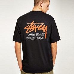 stussy 정품 스투시 로고 반팔티 - 항공배송으로 빠르게 받으세요