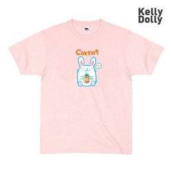 KellyDolly 브랜드 고양이&토끼 5종 남자 여성 면 반팔티