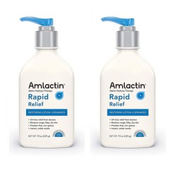 Amlactin 알파 하이드록시 테라피 세라마이드 로션 225g 2팩 Amlactin Alpha Hydroxy Therapy Rapid Relief