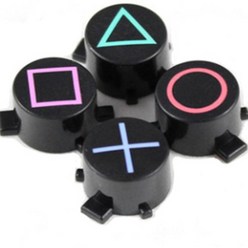 PS4 프로 슬림 듀얼쇼크4 패드수리부품 L2R2 R1L1 컨덕터등, 1개, PS4패드부품-버튼셋(공용)
