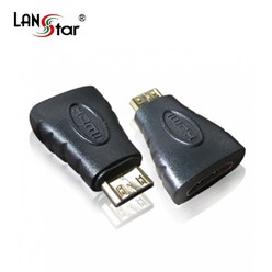 랜스타 HDMI 변환 젠더 모음 16종 (HDMI 미니HDMI 마이크로 꺽임), LS-HDMIG-AFCM (HDMI 미니 A/F-C/M)