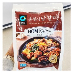 청정원 호밍스 춘천식 닭갈비 800g x 1개, 아이스박스포장