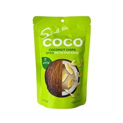 쉘위코코 두번구운 코코넛칩 오리지날 40g, 단품