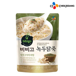 햇반 소프트밀 녹두닭죽 420g, 1개