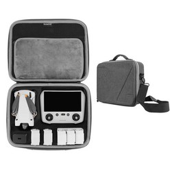 DJI MINI 3 Pro 멀티 콤보 케이스 미니3 프로 RC 휴대용 가방 보호 파우치 악세사리 (드론 미포함), 멀티 콤보 케이스+보호필름