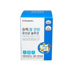 닥터엘리자베스 슈퍼 장건강 유산균 솔루션 500mg x 60캡슐, 60개, 60개