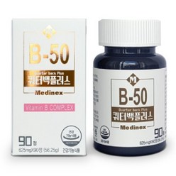 쿼터백플러스 [정품] 수용성비타민B 보충 90캡슐, 90정, 1개