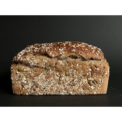 로겐하임 독일호밀빵 호밀 70% 로겐브로트 (비건 무설탕 견과류빵), 슬라이스