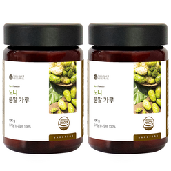 바로푸드 노니 분말 가루, 100g, 2개