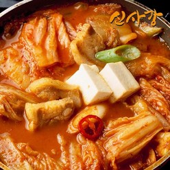 신사강 [신사강] 수원 맛집 돼지고기 김치찌개 340gX4팩 (1팩당 1인), 4개, 340g