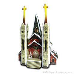 하모닉 교회마을-성탄교회(입체퍼즐)