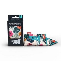 [스멜웰] 신발 냄새제거 제습제 탈취제 오리지널 Hawaii Floral, 2개입, 1g