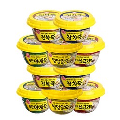 오뚜기 죽5종 세트(전복+쇠고기+야채+참치+닭), 2세트